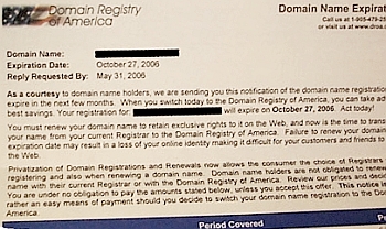 domain registry of america